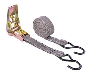 Ratchet tie down strap for securing the load, 25mm x 4.5m, 350 KG