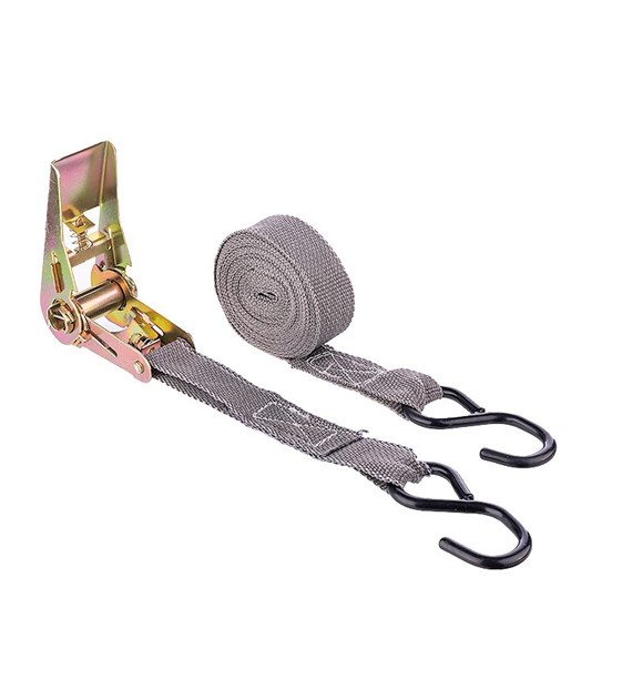 Ratchet tie down strap for securing the load, 25mm x 4.5m, 350 KG
