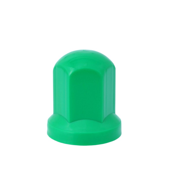 Wheel pin cover, green, high, S-32 10 pcs