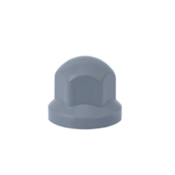 Cache-écrou de roue S-33, gris, bas, 10 pcs