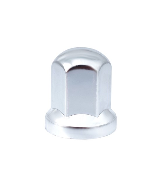 Cache-écrou de roue S-33, chromé, haut, 10 pcs