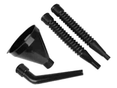 Lejek plastikowy, czteroczęściowy z sitkiem, czasza 130 mm, okrągły