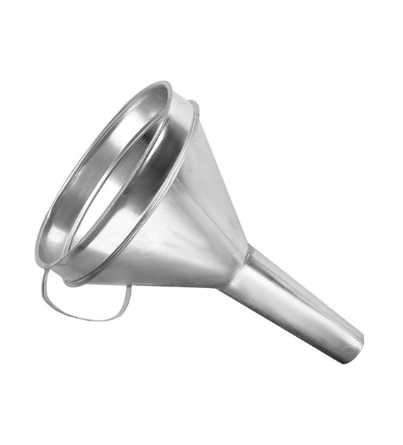 Metalltrichter, Schale 165 mm, gerade