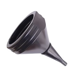 Entonnoir en plastique XXL, bol de 210 mm, droit