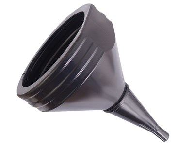 Entonnoir en plastique XXL, bol de 210 mm, droit
