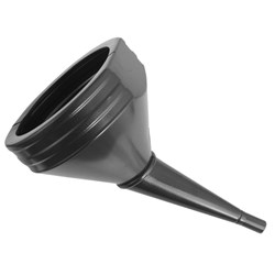 Plastic funnel, 210 mm bowl, angled, XXL