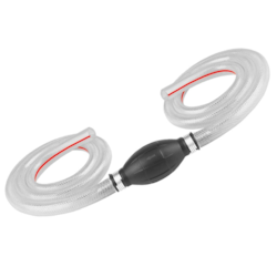 Pompe à main pour carburants - 2 flexibles de  12mm x 1m