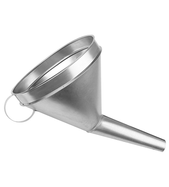 Metal funnel XXL, bowl 240 mm, oblique