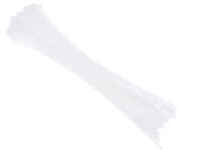 Nylon-Kabelbinder 300x3,6 mm, weiß, 100 Stk
