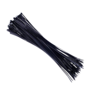 Opaski kablowe nylonowe 300x3,6 mm, czarne, 100 szt.