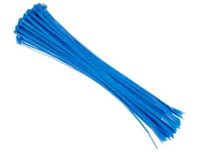Nylon-Kabelbinder 300x3,6 mm, blau, 100 Stk