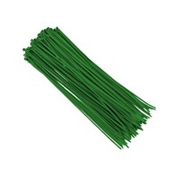 Opaski kablowe nylonowe 300x3,6 mm, zielone, 100 szt.