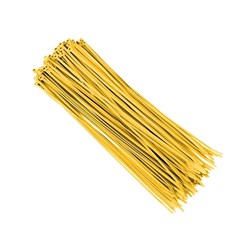 Nylon cable ties 300x3.6 mm, yellow, 100 pcs 