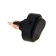 Interrupteur à bascule DC avec LED jaune, max 30A