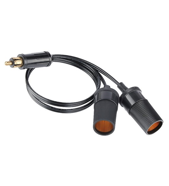 Kabeladapter mit DIN-Stecker und 2 EURO-Buchsen