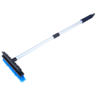 Brosse-raclette avec manche télescopique 60-90 cm
