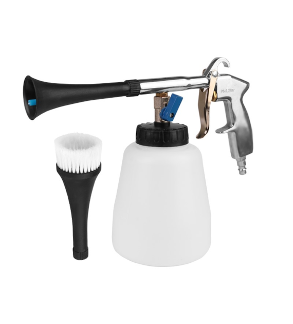 Pneumatische Pistole zum Waschen von Polstern, 1-Liter-Tank