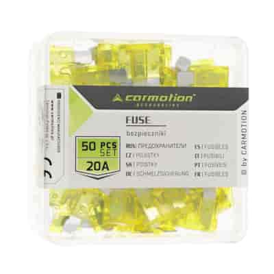Fusibles à lame UNI 20A, 50 pcs