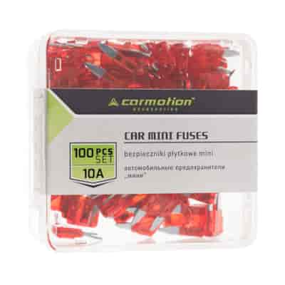 Fusibles à lame MINI  10A, 100 pcs