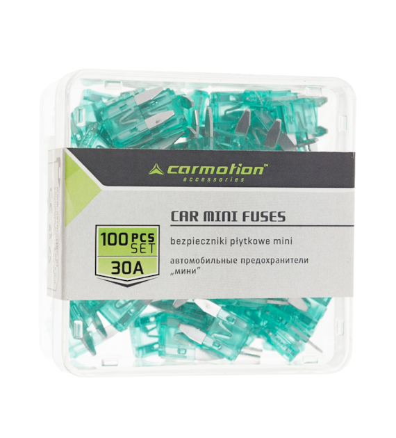 Fusibles à lame MINI 30A, 100 pcs
