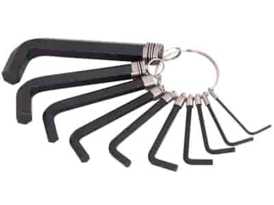 Clés Allen, lot de 10 pcs