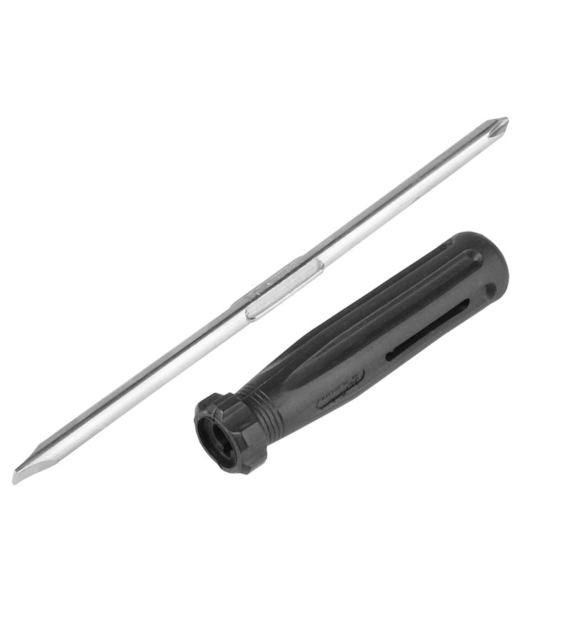 Doppelseitiger Schraubendreher, flach + kreuz