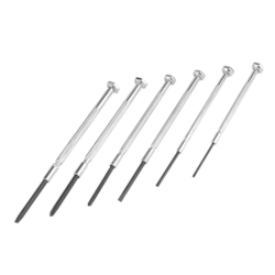 Precision screwdriver set, 6 pcs