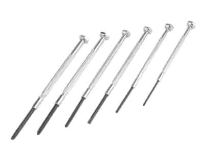 Precision screwdriver set, 6 pcs