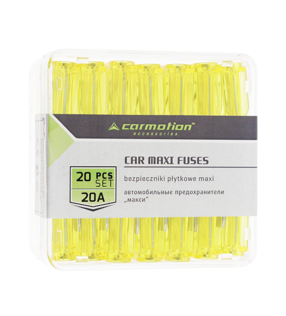 Blade fuses  MAXI 20A, 20 pcs
