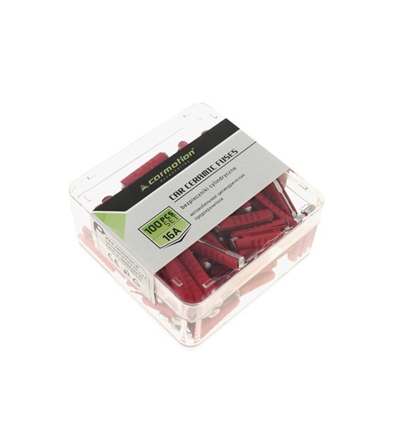 Fusibles cylindriques 16A, 100 pcs