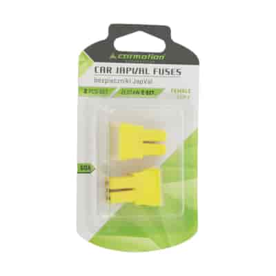 Fusibles JAPVAL TYPE F 60A, 2 pcs
