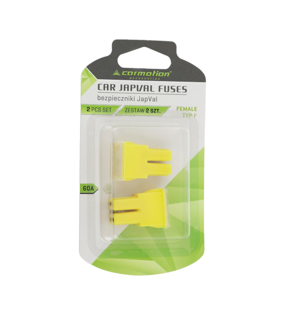 Fusibles JAPVAL TYPE F 60A, 2 pcs