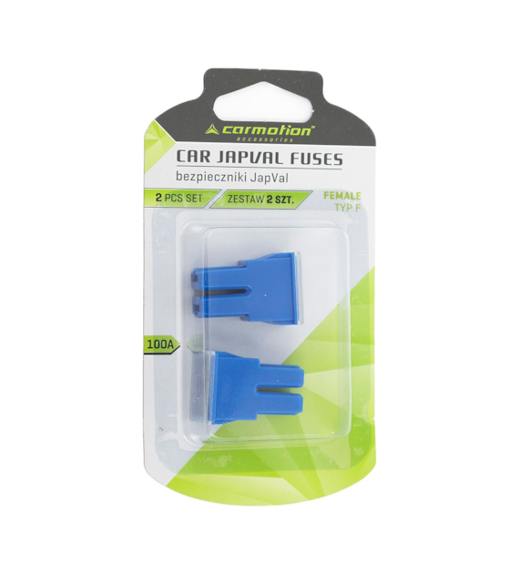 Fusibles JAPVAL TYPE F 100A, 2 pcs