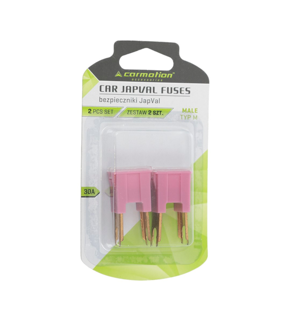 Fusibles JAPVAL TYPE M 30A, 2 pcs