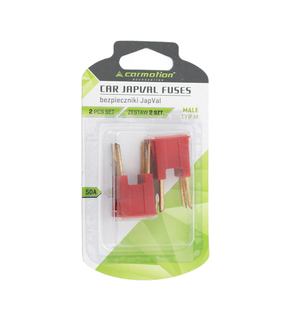 Fusibles JAPVAL TYPE M 50A, 2 pcs