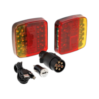 Feux de remorque sans fil, 26 LED 12/24V, 2 pcs