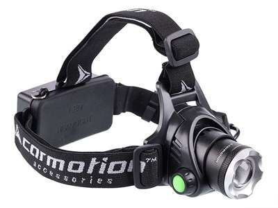 Head lamp, CREE 9W LED, 800 lm, 4200 mAh rechargeable batteries