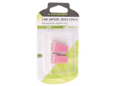 Fusibles JAPVAL MINI FEMELLE 18, 30A, 2 pcs