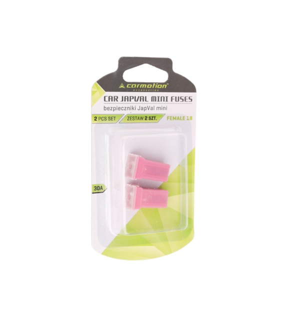 Fusibles JAPVAL MINI FEMELLE 18, 30A, 2 pcs