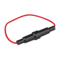 Porte-fusible en verre de 32 mm avec câble