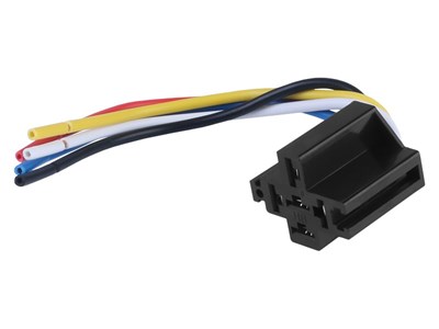 Socket car relay with 15cm wires