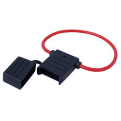 Oprawa bezpiecznika MAXI, hermetyczna, przewód 30 cm, 1.8 mm kw