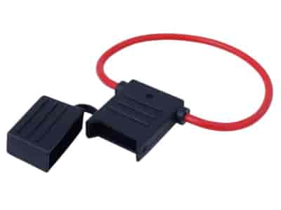 Oprawa bezpiecznika MAXI, hermetyczna, przewód 30 cm, 1.8 mm kw