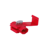 Raccords rapides électriques, rouges, 0,5-1 mm kw, 22-18awg, 10a max, 5 pcs