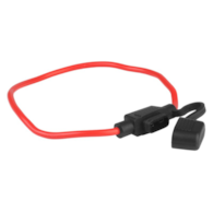Porte-fusible mini hermétique, câble 30cm, 1.8 mm²