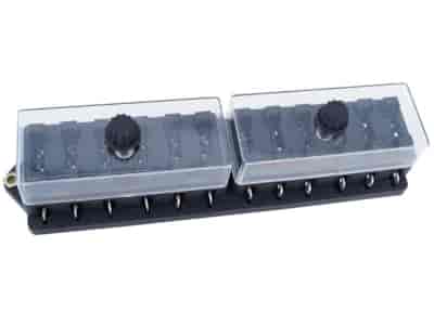 Ceramic fuse box, 12 sockets