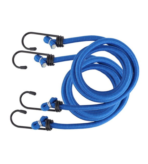 Elastische Seile mit Haken 8 mm x 100 cm 2 Stk