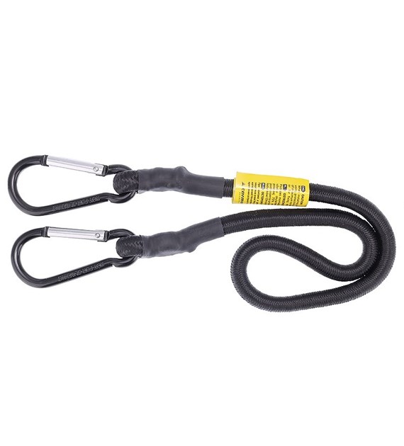 Flexible rope of 10mm x 60 cm  with carabiners
