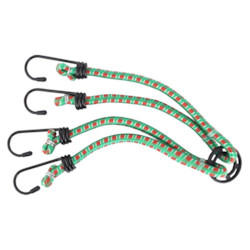 Cordes élastiques -  à 4 bras pour sécuriser les bagages, 7 mm x 40 cm