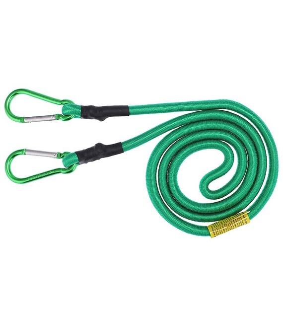 Flexible rope of 10mm x 150cm with carabiners